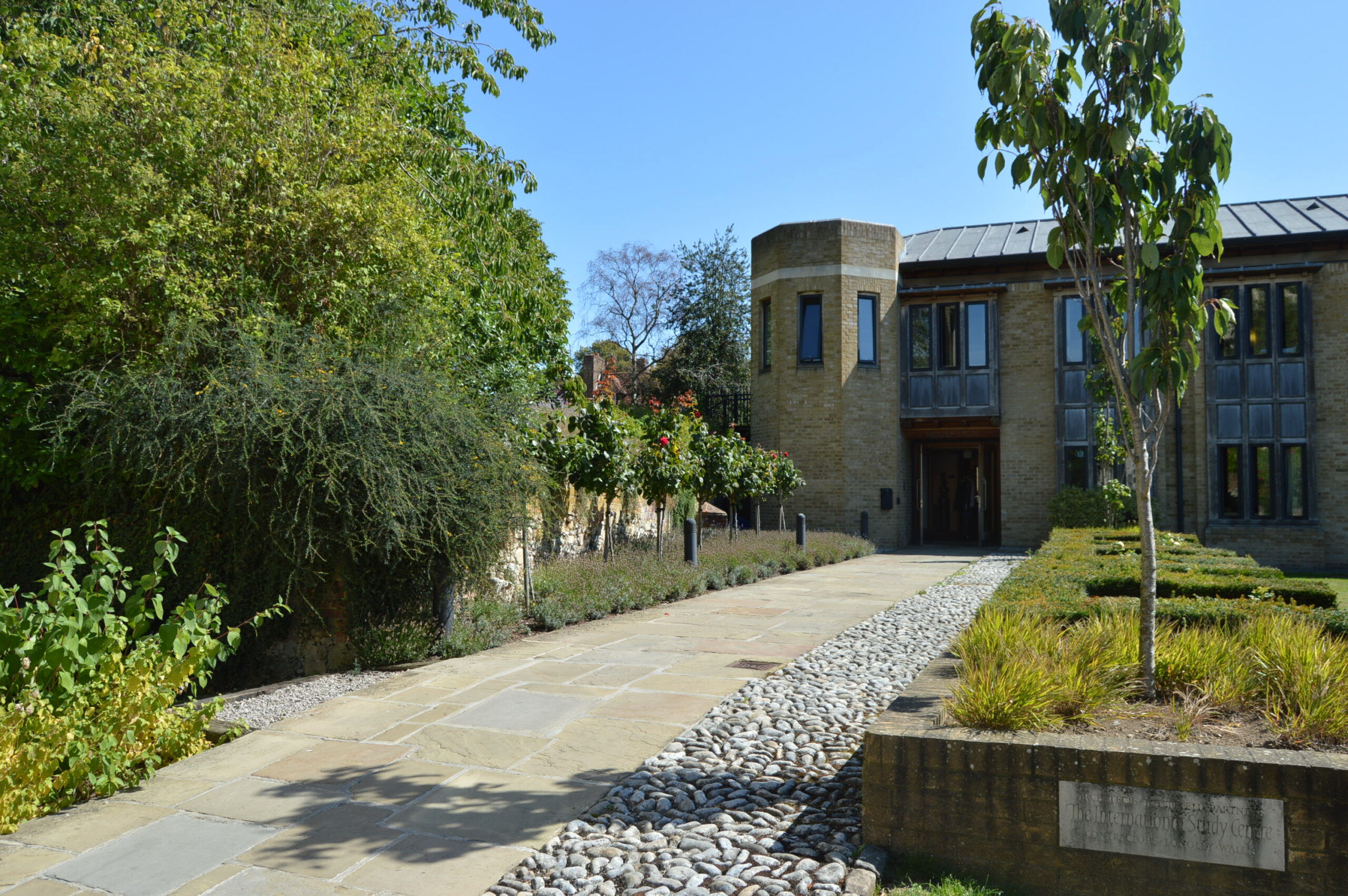 Entrance path - Canterbury Cathedral Lodge